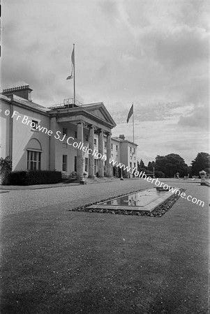 ARAS AN UACHTARAIN TERRACE AND COLONNADE FROM WEST